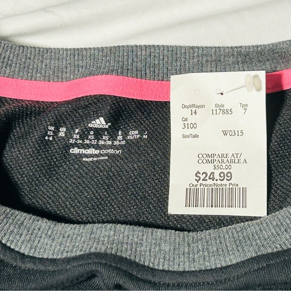 Adidas Climalite Cotton Long Sleeve Shirt - Picture 4 of 4